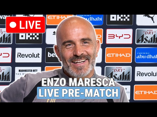 🔴 LIVE | Enzo Maresca pre-match press conference | Manchester City v Norwich City | Carabao Cup