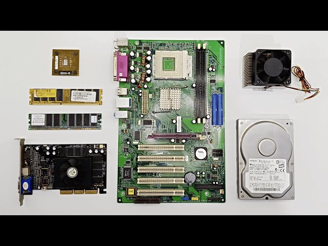 Sempron 2500+ + Nvidia FX5200 Retro PC Build! | Test in 10 Games #32