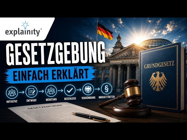 Legislation explained simply (explainity® explanatory video)