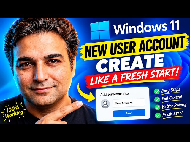 Create a Local Account in Windows 11 — No Microsoft Account Required!