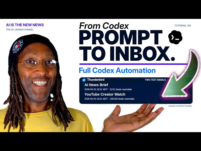 I Built My Own AI News Feed With Codex Prompt To Inbox