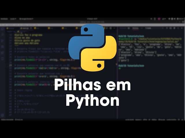 Stacks in Python (Data Structure - Stack)