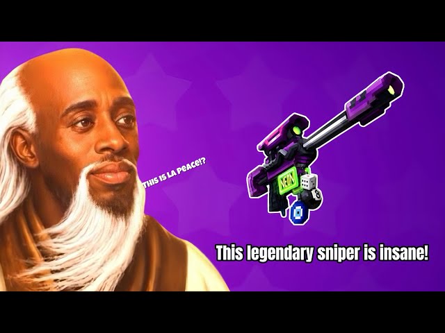 This new Synthwaver sniper is crazy in Pixel Gun 3D