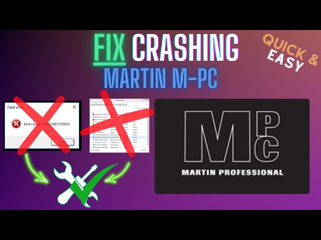 Martin M-PC Keeps Crashing? Fix Freezing & Black Screen (2026)
