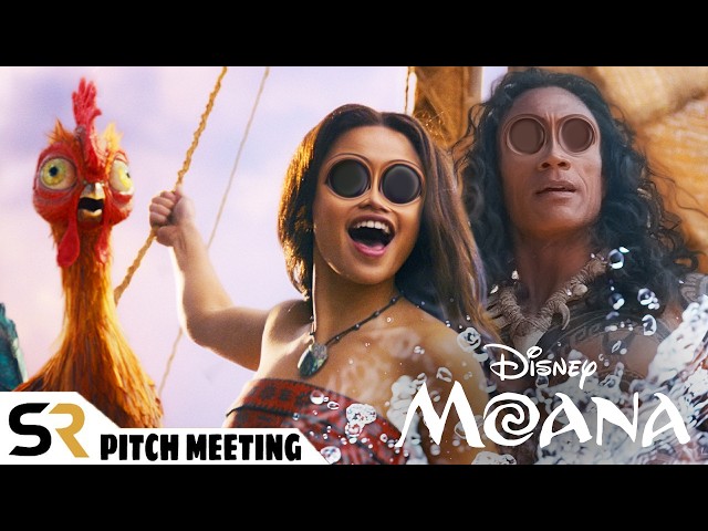 Live-Action Moana Pitch Meeting
