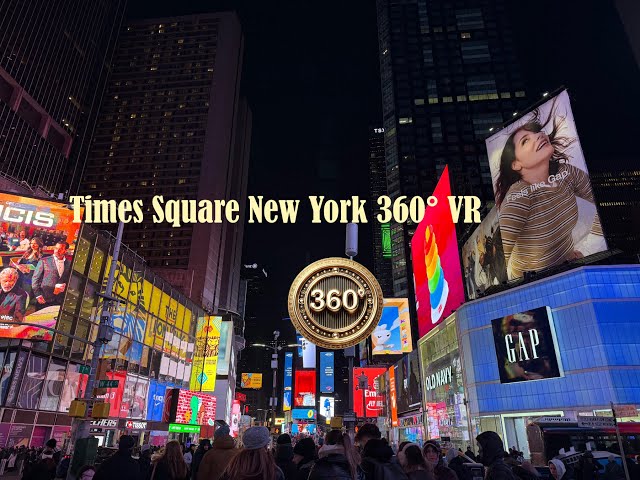 Times Square New York 360° VR | Virtual Reality Tour