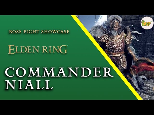 ELDEN RING: Commander Niall boss fight