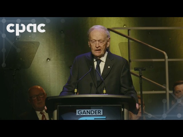 Former PM Jean Chrétien's speech at 9/11 commemoration ceremony in Gander, N.L. – September 11, 2026