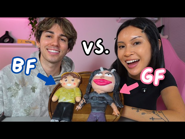 Wax Cracking Clay Challenge *Boyfriend vs Girlfriend*