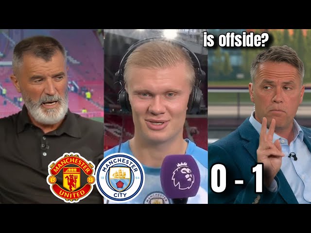 10-Man Man City STUN Man Utd 1-0! 😱 VAR CONTROVERSY ERUPTS! Keane & Owen React 