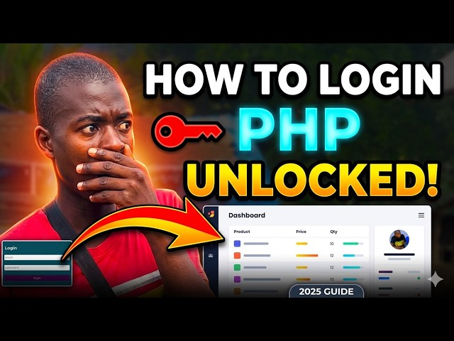 PHP Login System Tutorial | Create Login Function Using PHP & MySQL