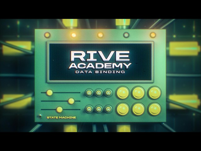 NEW COURSE | Rive Academy: Data Binding