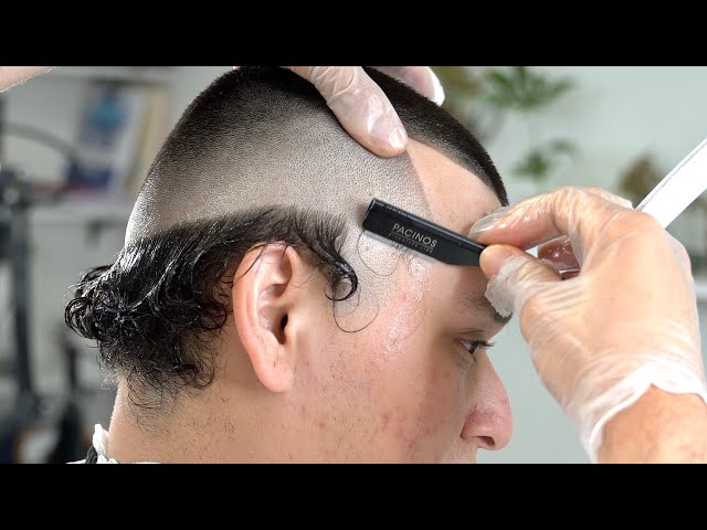 ASMR BARBER TUTORIAL: How To Do a BUZZ CUT #2 SKIN Fade // How To Fade Hair For Beginners