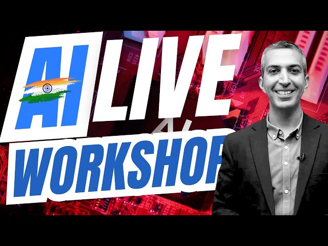 AI For Students and Professionals   LIVE Workshop by Shunya AI