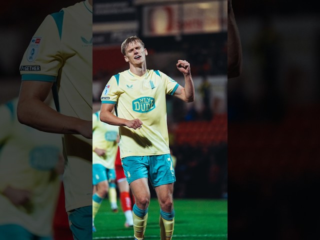 LASSE SORENSEN FINISHES IT OFF 🔥 #htafc #football #efl