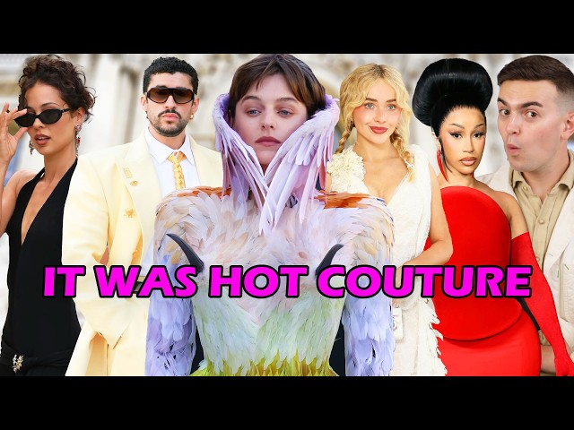 CELEBRITY HAUTE COUTURE FASHION REVIEW (everyone looks GEWD)