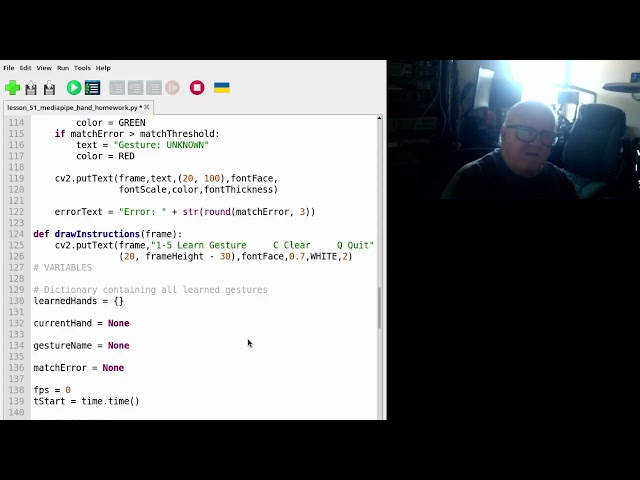 AI on  the Edge getting Hand Gesture with the Raspberry Pi 5