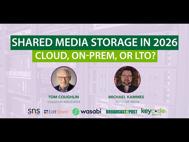 Shared Media Storage in 2026 | Cloud, On-Prem, or LTO?