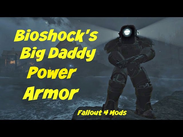 Bioshock Submersible Power Armor Mod  | Fallout 4 |