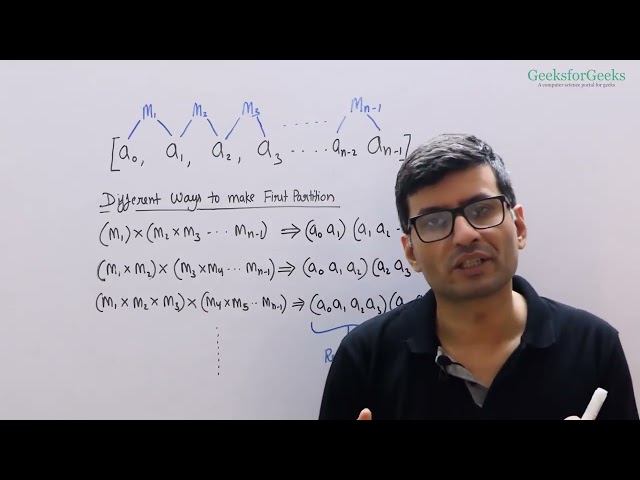 27 Matrix Chain Multiplication