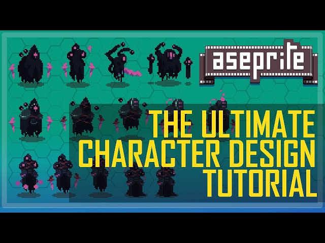 Pixel Art Tutorial - The Ultimate character design workflow tutorial