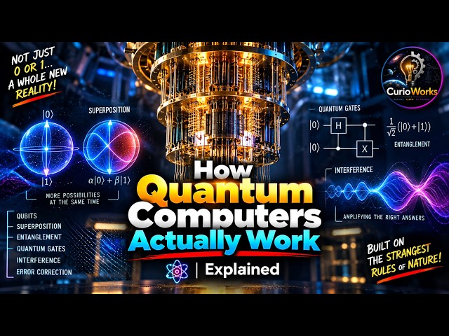How Quantum Computers Actually Work ⚛️ | Explained