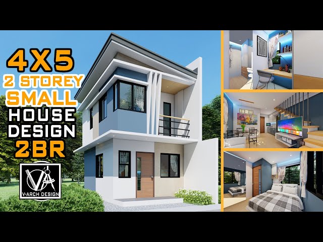4x5 2 Storey Small House Design (20 sqm)