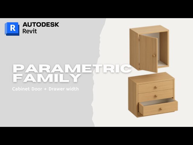 Parametric Cabinet Doors & Drawers | Family Creation Step-by-Step