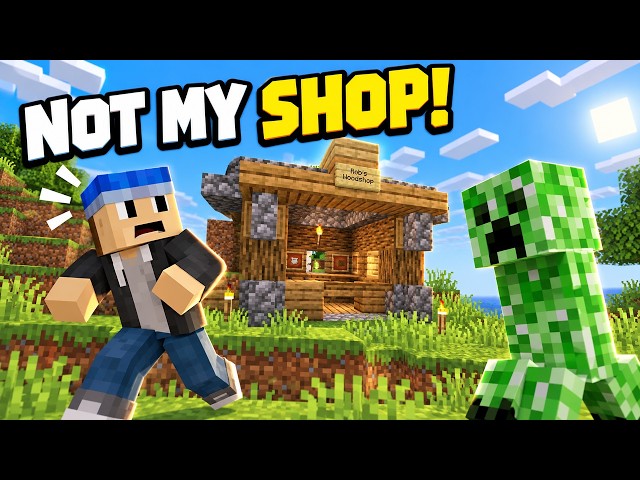 I Built a Wood Shop… Then the Creepers Found Me! | Minecraft S8 Ep. 1.5
