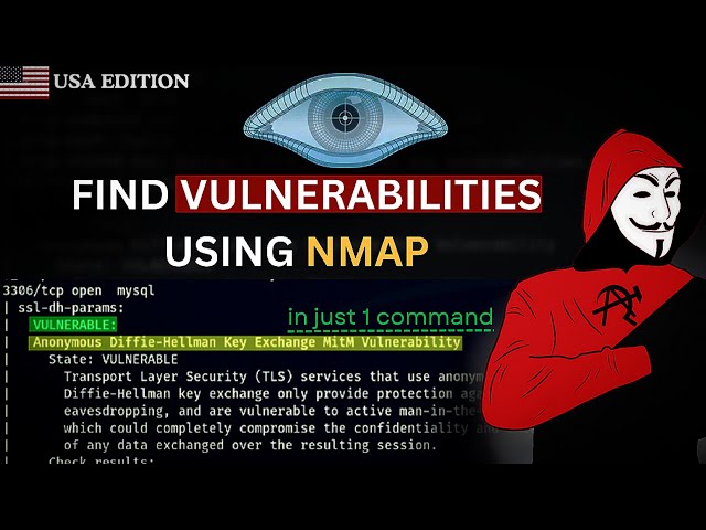 Find Vulnerabilities with 1 Nmap Command — Ethical Hacking Tutorial Beginner, 2025
