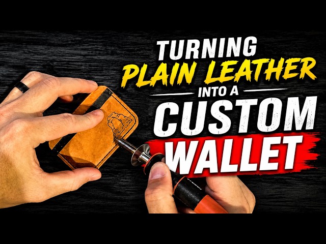 MAKING WALLETS! Turning a Minimalist Wallet Into a Custom Wallet! DIY Minimalist Wallet
