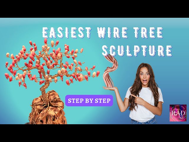 Cherry Blossom Wire Tree for Beginners | Easiest Technique