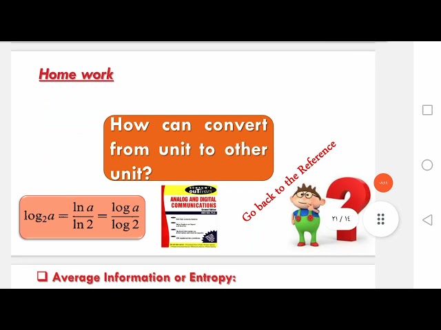 Information Theory and Coding - Session 02 : Information Content & Entropy