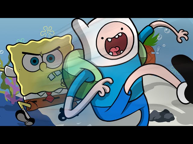 Gmod Death Run Funny Moments - SpongeBob SquarePants!