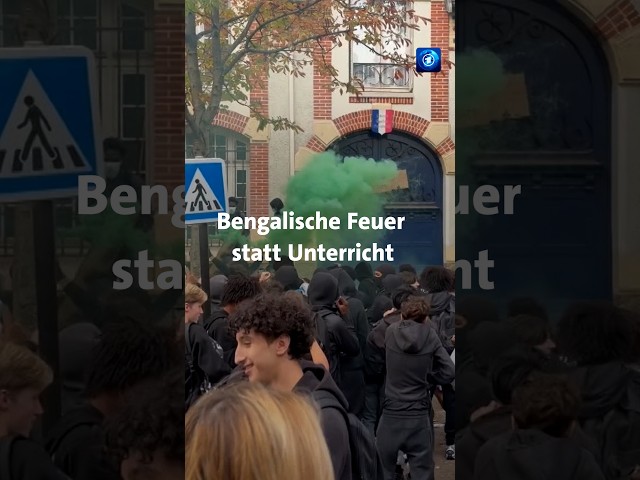 Weitere Proteste in Frankreich #Nachrichten #news #tagesschau #Frankreich #Proteste