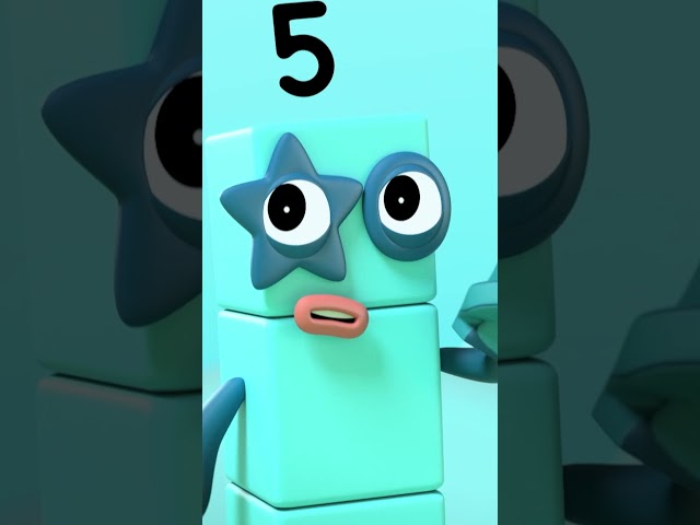 Colorful Math – Part 5 | Learn to Count with the Number Five | Numberblocks Spanish