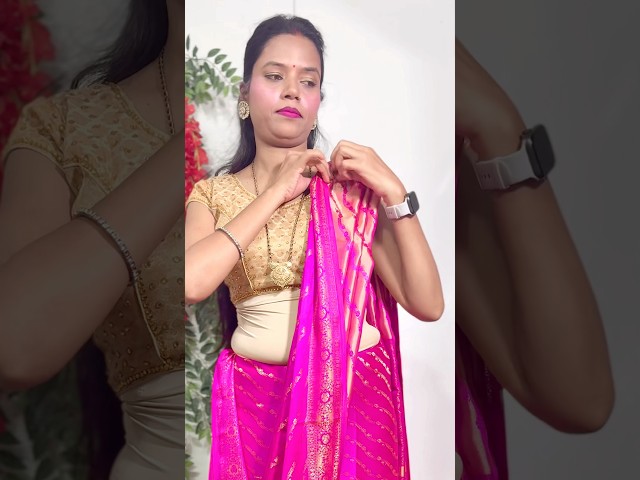 Perfect Saree draping Series Day - 2 #sareedraping #onlineshopping #saree
