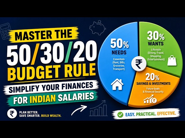 Master the 50/30/20 Budget Rule: Simplify Your Finances for Indian Salaries