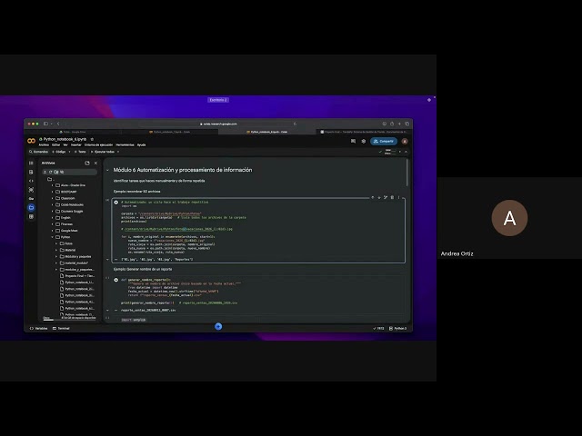 Python Avanzado - Sesión 10 - Parte 01 - TAE