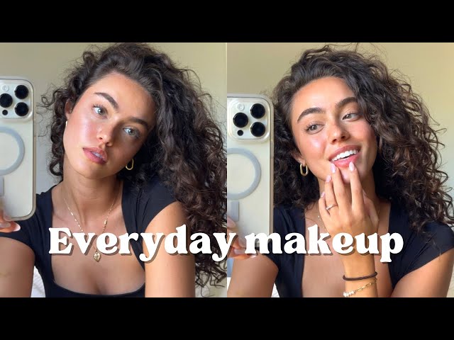 Everyday natural makeup routine 2022 | Vlogmas