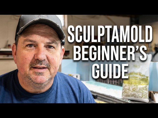 Build Realistic Model Railroad Scenery with Sculptamold | Step by Step