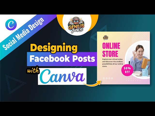 Mastering Facebook Post Design with Canva | Genius Junkie