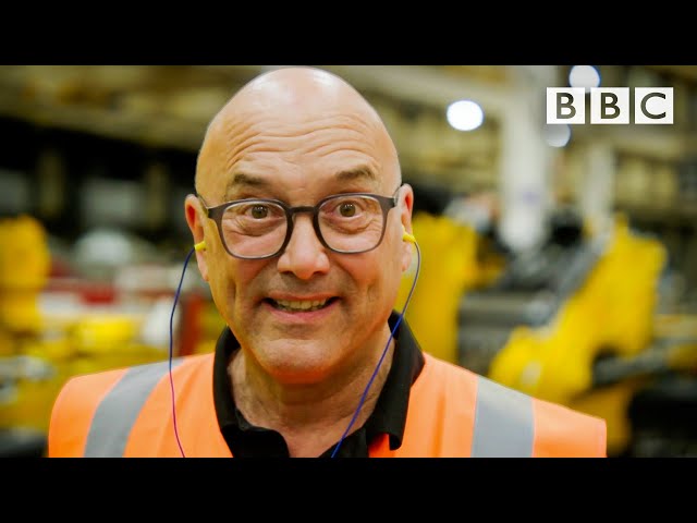 How a Digger is made 😲🚜 Inside the Factory - BBC