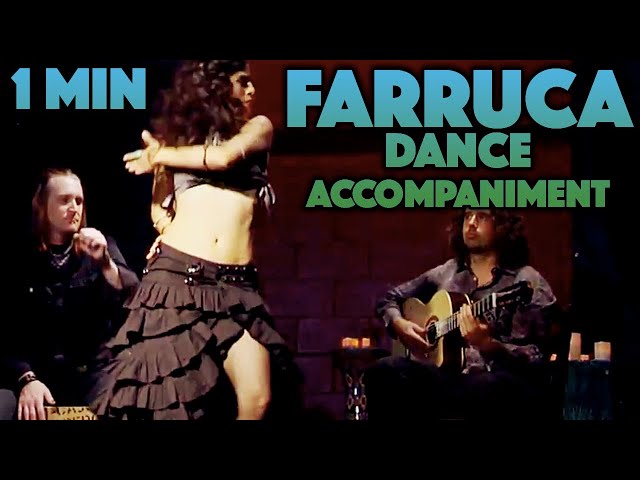 FARRUCA DANCE ACCOMPANIMENT - Ben Woods & Arleen Hurtado Flamenco Guitar & Dance 2015
