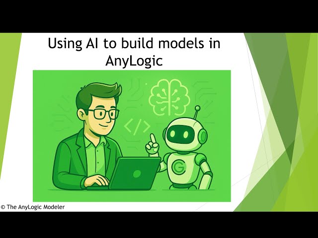 Using AI to help build AnyLogic Simulation Models