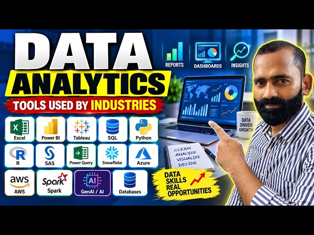 Which Tools, Technologies & Programming Languages Used in Data Analytics
