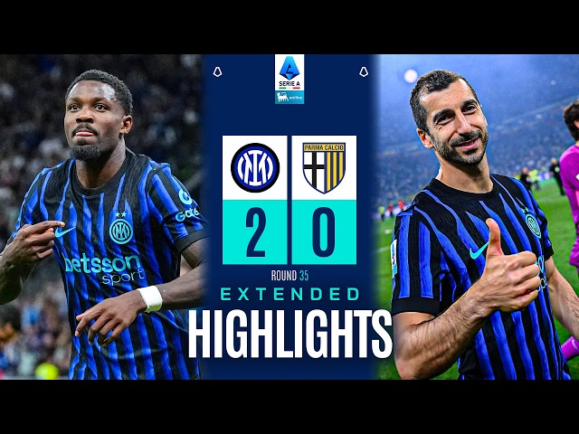 INTER-PARMA 2-0 | EXTENDED HIGHLIGHTS | SERIE A 2025/26