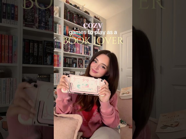 if you love books play these games!! 🎮✨ #cozygames #booklovergames #bookishgames #tinybookshop