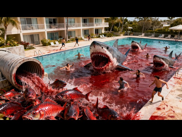 Sharp Teeth Piranha | Best Monster Disaster Movies | Free Full Movies on YouTube in English