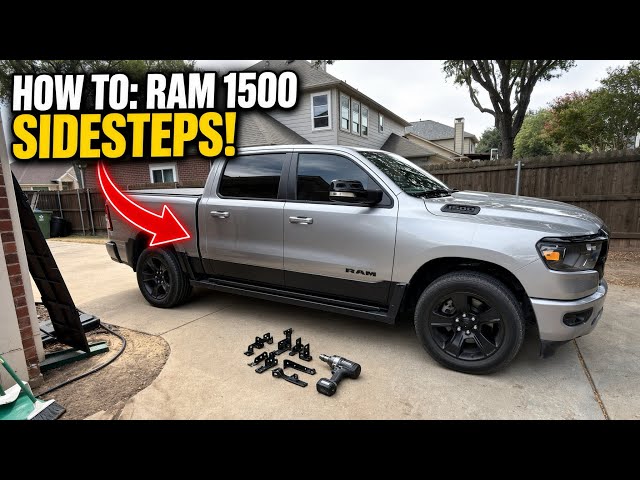 5 min sidesteps install ram 1500
